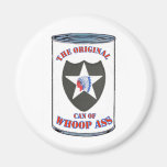 2nd INFANTRY DIVISION CAN OF WHOOP ASS Refrigerator Magnets