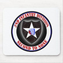 2nd Infantry Division Mousepad