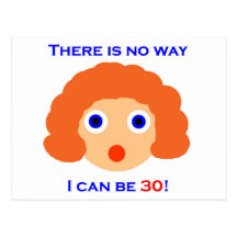 30 There is no way Post Card