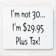 30th Birthday Gifts Mouse Pad