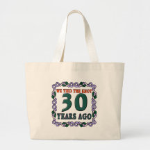 30th Wedding Anniversary Gifts Tote Bag