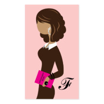 311 CEO Fashionista Appointment Book Business Card