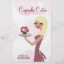 311 Cupcake Cutie Blonde Custom Flyer