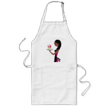 311 Daisy the Cupcake Cutie African American Aprons