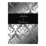 311-Damask Shimmer Grey Storm Invite