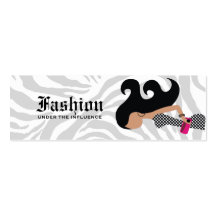 311-Fashionista | Hangtag Business Card Templates