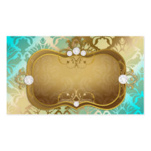 311 Glamourous Ocean Elegance Name Card Business Card Templates