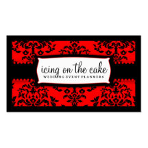 311-Icing on the Cake - Cherry Frosting Business Cards