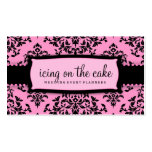 311-Icing on the Cake - Pink Liquorice Customizabl Business Card Template