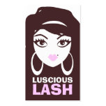 311 Luscious Lash Appointment Card Business Card Template