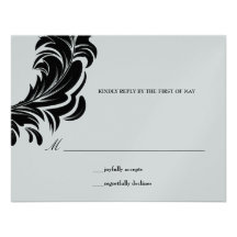311-Metallic | Lavishly Lainey Black RSVP Announcement