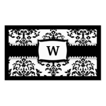 311-Monogram Icing on the Cake - Sugar Frosting Business Cards