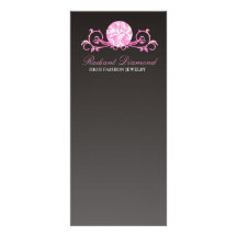 311-Pink Diamond Radiance Personalized Rack Card