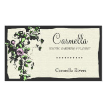 311-RAVISHING ROSE BUSH BUSINESS CARDS