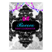 311 Rococo Wonderland Colourful Business Cards