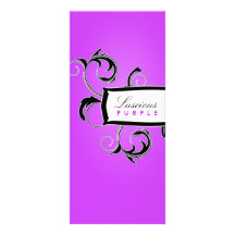 311-Roxy Purple and Black Rack Cards