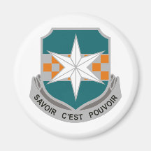 313th MI BN Refrigerator Magnet