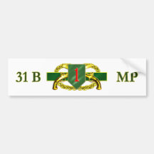 31B 1st Infantry Division Bumper Stickers