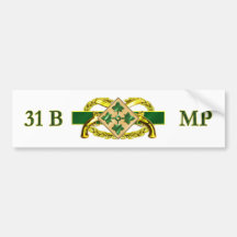 31B 4th Infantry Division Bumper Stickers