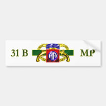 31B 82nd Airborne Division Bumper Stickers