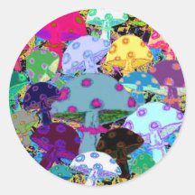 32 Mushrooms #2 Sticker