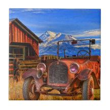 330 - DODGE BY THE SCALE HOUSE CERAMIC TILE