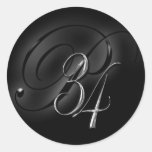 34 Initial P Wedding Envelope Seal II stickers