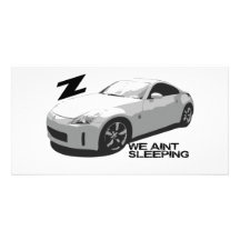 350Z Aint sleeping Photo Greeting Card