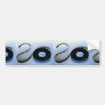 35mm blank film reel bumper stickers