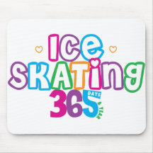 365 Ice Skating Mouse Pad