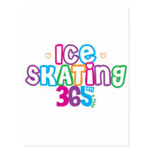 365 Ice Skating Postcards