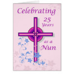 3993_25 Year Anniversary, Nun Card