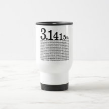 3.1415926 Pi Mug