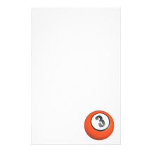 3 Ball Custom Stationery