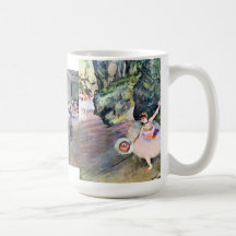 3 different Ballet Paintings by Edgar Degas Coffee Mug