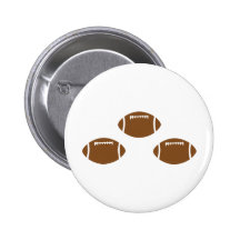 3 footballs pins