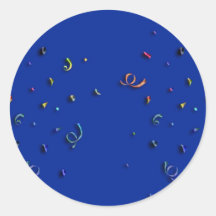 3 IN. PARTY STICKER