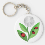 3 Ladybugs Key Chain