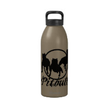 3 PITBULLS LIBERTY WATER BOTTLE