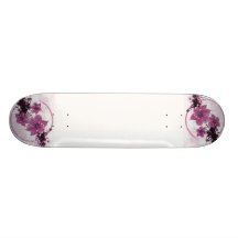 3 Pretty Flowers - Pink Skate Decks
