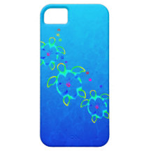 3 Tie Dyed Honu Turtles iPhone 5 Case