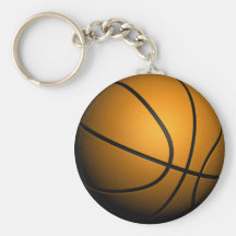 3D Basketball Keychain
