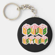 3D Dubstep shirt Keychains