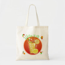 3D Juice it Up Canvas Bags