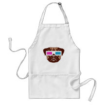 3D Pug Aprons