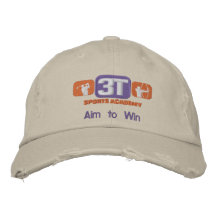 3T's, Aim to Win Embroidered Hat