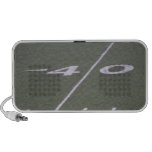 40 Yard Line Football Field iPod Speakers