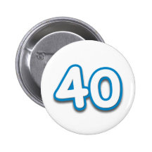 40 Year Birthday or Anniversary - Add Text Button
