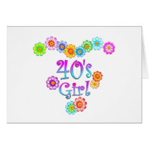 40's Girl Cards