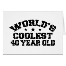40th Birthday Cards